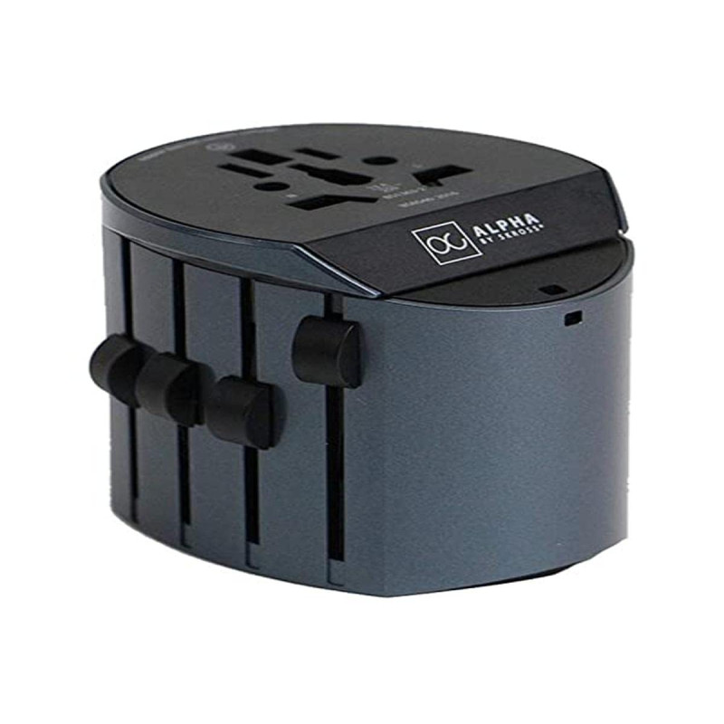 SKROSS | 1.104100 | Alpha Line | Adaptateur de Voyage Universel - Entrée et alimentation 100V - 1000W / 250V - 2500W - Convient SKROSS | 1.104100 | Alpha Line | Adaptateur de Voyage Universel - Entrée et alimentation 100V - 1000W / 250V - 2500W - Convient