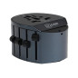 SKROSS | 1.104100 | Alpha Line | Adaptateur de Voyage Universel - Entrée et alimentation 100V - 1000W / 250V - 2500W - Convient SKROSS | 1.104100 | Alpha Line | Adaptateur de Voyage Universel - Entrée et alimentation 100V - 1000W / 250V - 2500W - Convient