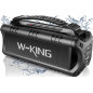 W-KING 30W Enceinte Bluetooth Puissante, Portable Puissant Haut Parleur Speaker, 24 Heures d’Autonomie en Lecture, Enceinte de C W-KING 30W Enceinte Bluetooth Puissante, Portable Puissant Haut Parleur Speaker, 24 Heures d’Autonomie en Lecture, Enceinte de C