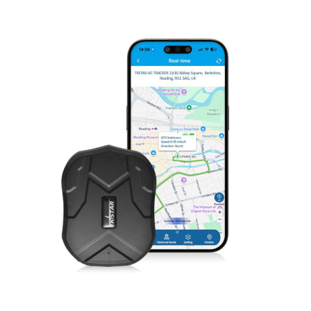 Tkstar Mini Imperméable Suivi Conseil avec Fort Magnétique Long Veille Traceur GPS Repère pour Enfants Seniors Animaux Voiture (
