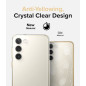 Ringke Compatible avec Coque Samsung Galaxy S23 Plus 5G [Fusion] Transparente Clear Rigide Polycarbonate Back TPU Souple Bumper 