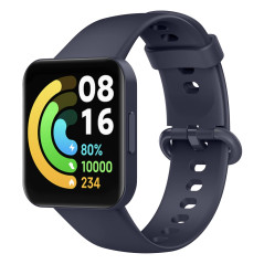 MoKo Bracelet Compatible avec Redmi Watch 2 Lite/Xiaomi Poco Watch, Bracelet de Montre de Remplacement Réglable en Silicone Soup