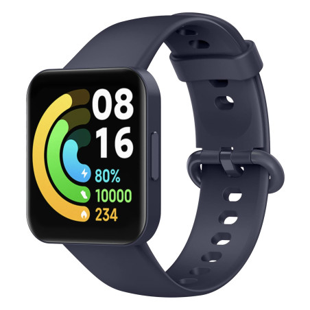 MoKo Bracelet Compatible avec Redmi Watch 2 Lite/Xiaomi Poco Watch, Bracelet de Montre de Remplacement Réglable en Silicone Soup