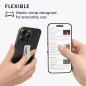 kwmobile 3X Support Doigt Smartphone - Accessoire Doigt pour téléphone Portable - Sangle poignée Dos Smartphone - Noir kwmobile 3X Support Doigt Smartphone - Accessoire Doigt pour téléphone Portable - Sangle poignée Dos Smartphone - Noir