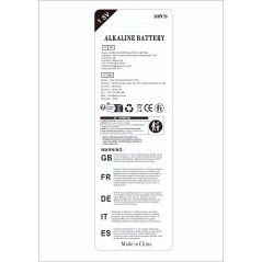 XURILAI lr44 ag13 alcaline 1.5 V Bouton Pile(50 pièces)
