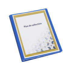 Viquel - Protège documents 80 Vues (40 pochettes) - Porte vue personnalisable - Reliure en plastique Format A4 - Fabriqué en Fra