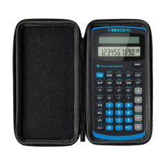 CALCUSO Ensemble de Base Gris foncé avec Calculatrice TI-30 ECO RS