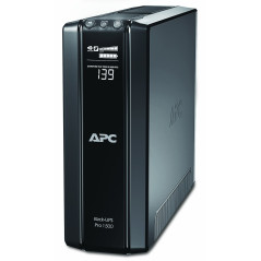 APC Power-Saving Back-UPS PRO - BR1500G-FR - Onduleur 1500VA (AVR, 6 Prises FR, USB, Logiciel d'arrêt)