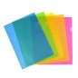 Viquel - 10 Pochettes coin transparentes - Pochette plastique ouverture en coin - Assortiment de 5 couleurs fluo Viquel - 10 Pochettes coin transparentes - Pochette plastique ouverture en coin - Assortiment de 5 couleurs fluo