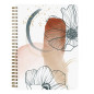 Clairefontaine 115963C - Un Carnet à Spirale motifs Géométriques/Floral/Montagne - A5 14,8x21cm 148 Pages Lignées papier Blanc 9 Clairefontaine 115963C - Un Carnet à Spirale motifs Géométriques/Floral/Montagne - A5 14,8x21cm 148 Pages Lignées papier Blanc 9