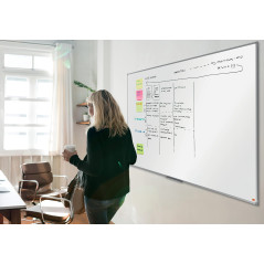 Nobo Basic Tableau blanc Acier 1500 x 1000 mm