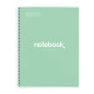 Miquelrius - Cahier A4 à spirale, Notebook Emotions, 80 Feuilles microperforée 90 g/m², Pages à Points (Dots), 1 Bande Couleur, Miquelrius - Cahier A4 à spirale, Notebook Emotions, 80 Feuilles microperforée 90 g/m², Pages à Points (Dots), 1 Bande Couleur,