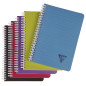 Clairefontaine 329507C Collection Linicolor Intensive Un Carnet à Spirale Noir - A5 14,8x21 cm - 180 Pages Petits Carreaux - Pap Clairefontaine 329507C Collection Linicolor Intensive Un Carnet à Spirale Noir - A5 14,8x21 cm - 180 Pages Petits Carreaux - Pap
