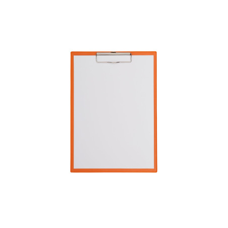 MAUL porte-bloc en carton plastifié A4 Orange