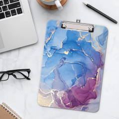 Hnogri porte bloc a4 avec pince, Plastique dur, Clipboard A4 dessin de mode, Planchettes à pince et porte-formulaires, 32CM x22C
