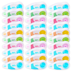 30 Pcs Blanco Correcteur 5m x 5mm Souris Correcteur Blanc avec Capuchon Blanco Souris Correcteur pour Fournitures Scolaires Écol