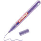 edding 780 Marqueur peinture brillante - violet métallisé - 1 feutre peinture brillante - pointe extra fine,8 mm - pour dessin, 