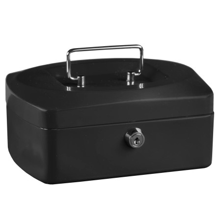Idena 50028 - Caissette à monnaie 8", dimensions 205 x 160 x 90 mm, couleur noir, 1 pièce