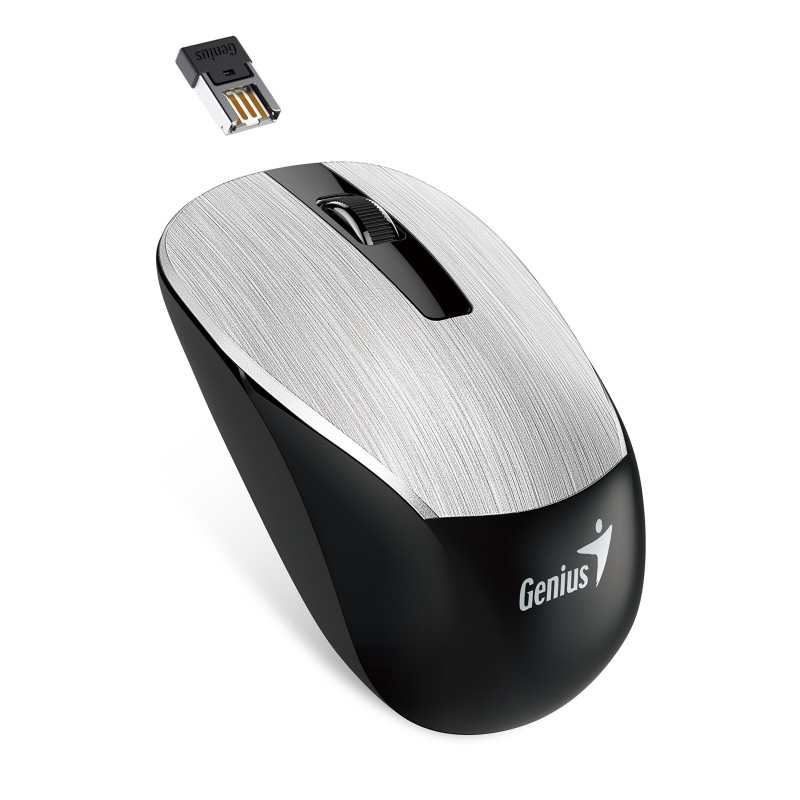 Genius NX-7015 Souris sans fil 1600 dpi Argent