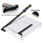 Voluker Massicot A4 Coupe-papier Capacité de Coupe 10 Feuilles de Papier pour Bureau, École, Loisirs Créatifs en Papier, Blanc Voluker Massicot A4 Coupe-papier Capacité de Coupe 10 Feuilles de Papier pour Bureau, École, Loisirs Créatifs en Papier, Blanc