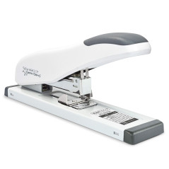 Rapesco 1386 ECO Agrafeuse HD-100 à Grande Capacité, Capacité de 100 Feuilles, Blanc Doux