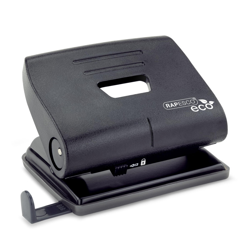 Rapesco 1086 Perforatrice ECO 2-Trous, Capacité de 22 Feuilles, Noir Rapesco 1086 Perforatrice ECO 2-Trous, Capacité de 22 Feuilles, Noir