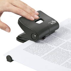 Rapesco 1086 Perforatrice ECO 2-Trous, Capacité de 22 Feuilles, Noir