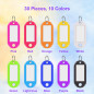 Skaaisont 30 Porte Clef Etiquette,Porte Clés en Plastique 10 Couleurs,Porte étiquette Inscriptibles pour de Maison,Peut être Uti Skaaisont 30 Porte Clef Etiquette,Porte Clés en Plastique 10 Couleurs,Porte étiquette Inscriptibles pour de Maison,Peut être Uti