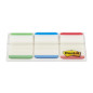 Post-It Marque-Pages Rigides, Moyen, 66 Onglets (25.4 mm x 38.1 mm) Rouge, Bleu et Vert - Pour Marquer, Surligner ou Codifier de Post-It Marque-Pages Rigides, Moyen, 66 Onglets (25.4 mm x 38.1 mm) Rouge, Bleu et Vert - Pour Marquer, Surligner ou Codifier de