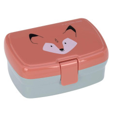 LÄSSIG Lunch Set avec boîte à lunch et gourde (460 ml)About Friends Fox