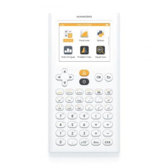 NumWorks avec Housse de Protection WYNGS Incluse Bleu - Calculatrice Graphique - Pack de Base