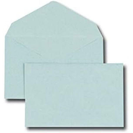 GPV - Boite de 500 Enveloppes élections bleues - Format 30 (90x140 mm), sans fenêtre, qualité papier recyclé : 80 g/m2 - Certifi
