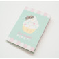 Grupo Erik - Set De Papeterie Pusheen Foodie Collection | Inclut : 1 Stylo Gel, 1 Surligneur, 1 Crayon De Papier, 1 Carnet A5, 1