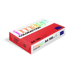 IMAGE Coloraction - Papier de couleur Rouge Chile 160 g/m² A4 - Ramette de 250 feuilles 21350