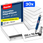 GAUDER Étiquettes Magnétiques Inscriptibles | (120 x 70 mm) Cartes Magnétiques Effaçables | Pour Tableaux Kanban et Blanc GAUDER Étiquettes Magnétiques Inscriptibles | (120 x 70 mm) Cartes Magnétiques Effaçables | Pour Tableaux Kanban et Blanc