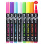 STATIONERY ISLAND Stylo Craie Pour Tableau Noir Effacable, Marqueur Craie Effacable, Feutre Craie pour le Verre Fenêtre, 3MM Lot STATIONERY ISLAND Stylo Craie Pour Tableau Noir Effacable, Marqueur Craie Effacable, Feutre Craie pour le Verre Fenêtre, 3MM Lot