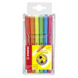 STABILO flash - Surligneur - Pochette x 6 surligneurs fluo - Coloris assortis STABILO flash - Surligneur - Pochette x 6 surligneurs fluo - Coloris assortis