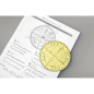 Aleph rapporteur trigonométrique 11 cm Aleph rapporteur trigonométrique 11 cm