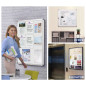 Swansea Tableau d'affichage Verrouillable Vitrine Affichage Tableau Blanc Vitrine magnétique avec cadre en aluminium 49 x 36 cm Swansea Tableau d'affichage Verrouillable Vitrine Affichage Tableau Blanc Vitrine magnétique avec cadre en aluminium 49 x 36 cm
