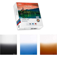 Cokin H300-06 Kit M Paysage Ensemble de 3 filtres dégradés Gris Neutre