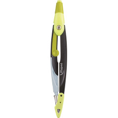 Maped - Coffret 5 pièces - 1 Compas Métal Open Mine + 1 Bague Universelle + 1 Crayon + 1 Taille-Mines + 1 Etui-Mines - Accessoir