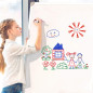 Marqueurs pour Tableaux Blancs par SmartPanda – Pointe Ogive, Effaçable à sec, Parfait pour une Utilisation à la Maison, au Bure Marqueurs pour Tableaux Blancs par SmartPanda – Pointe Ogive, Effaçable à sec, Parfait pour une Utilisation à la Maison, au Bure