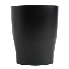Exacompta - Réf. 676014D - Carton de 10 Pots à crayons ECOPEN - dimensions 6x8x9,5 cm - couleur noir - certifié ANGE BLEU - Pour