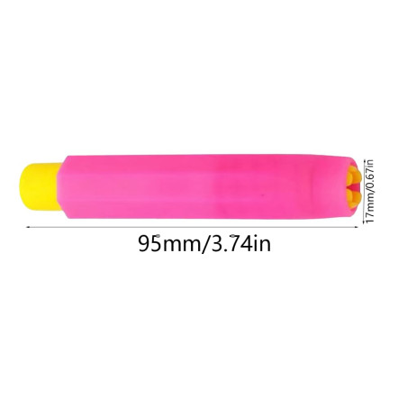 5 Pcs Plastique Porte-Craie, Réglable, Coloré, pour Bureau, Maison
