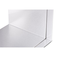 MAUL Serre-Livre en Aluminium (2 Pièces) 10 x 8 x 10 cm, Organisateur, Décoration pour l'Étagère, le Bureau et la Maison, Alumin