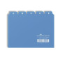 Durable 366006 Jeu de 25 Intercalaires avec onglets imprimés A Z format A6 Bleu Durable 366006 Jeu de 25 Intercalaires avec onglets imprimés A Z format A6 Bleu