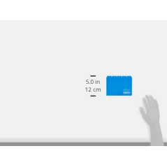 Durable 366006 Jeu de 25 Intercalaires avec onglets imprimés A Z format A6 Bleu