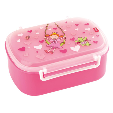 SIGIKID Fille, Boîte à Goûter avec Motifs Colorés, Pinky Queeny, Rose, 24472
