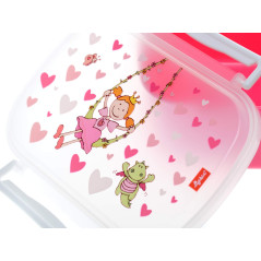 SIGIKID Fille, Boîte à Goûter avec Motifs Colorés, Pinky Queeny, Rose, 24472