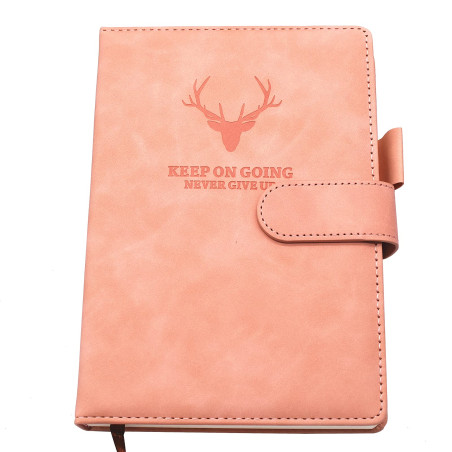 Earning Power Carnet de Notes Classique Papier à Rayures - Journal Couverture Rigide, 8,3 "× 5,7", 360 pages,Parfait pour le bur